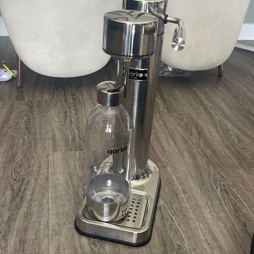 Aarke Steel Sparkling Water Carbonator II